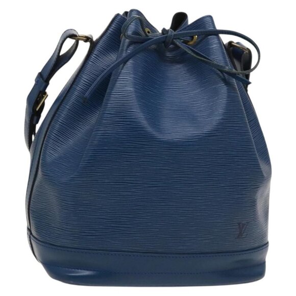 LOUIS VUITTON Epi Noe Shoulder Bag Toledo Blue M44005 LV Auth ep8659